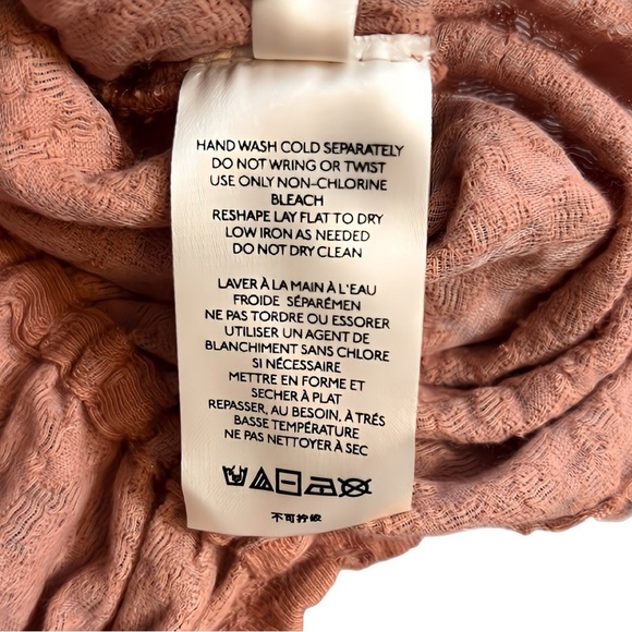 Free People Love Her Keyhole Boho Tank in Summer Sparrow 2-Way Top Women’s Sz S - Picture 13 of 14